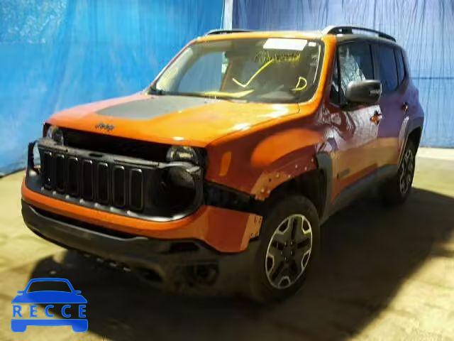 2016 JEEP RENEGADE T ZACCJBCT2GPD55073 image 1