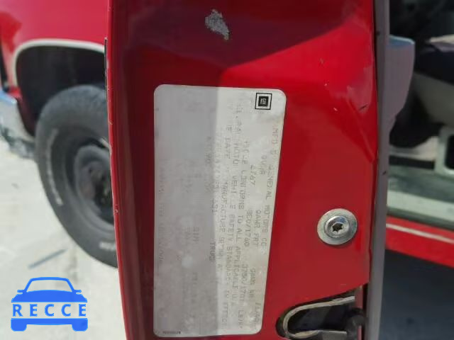 1993 GMC SIERRA K15 1GTEK14Z4PE519631 image 9