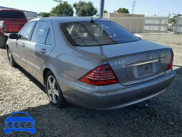 2004 MERCEDES-BENZ S430 WDBNG70JX4A388825 image 2