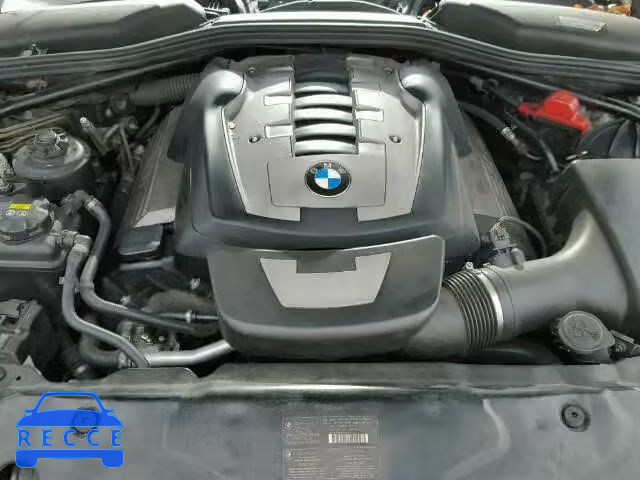 2006 BMW 550I WBANB535X6CP02772 зображення 6