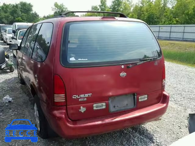 1997 NISSAN QUEST XE/G 4N2DN1119VD846818 Bild 2