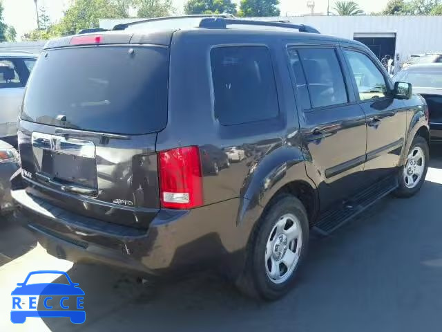 2012 HONDA PILOT LX 5FNYF4H27CB007547 image 3