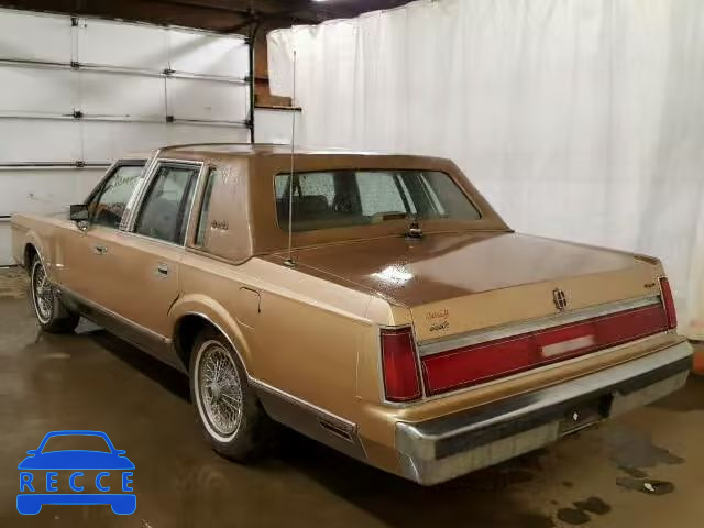 1985 LINCOLN TOWN CAR 1LNBP96FXFY601555 image 2