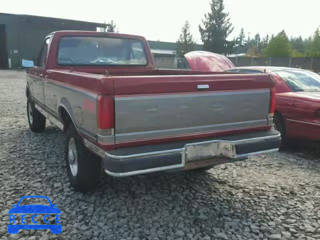 1991 FORD F250 2FTEF26Y6MCA10320 image 2