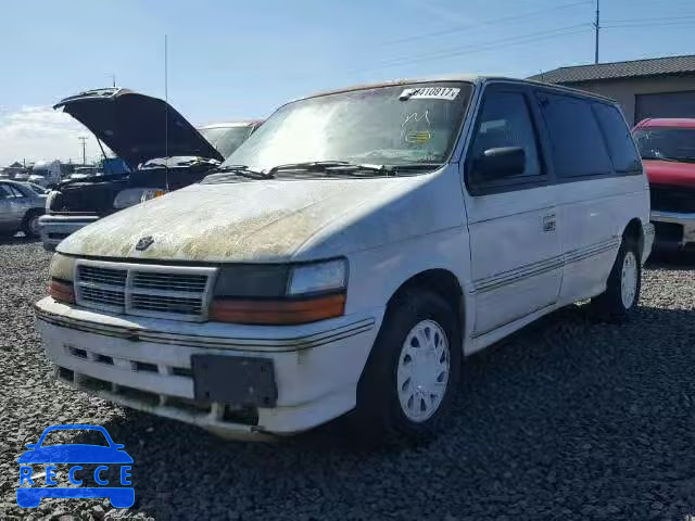 1992 DODGE CARAVAN LE 2B4GH55R8NR721382 image 1