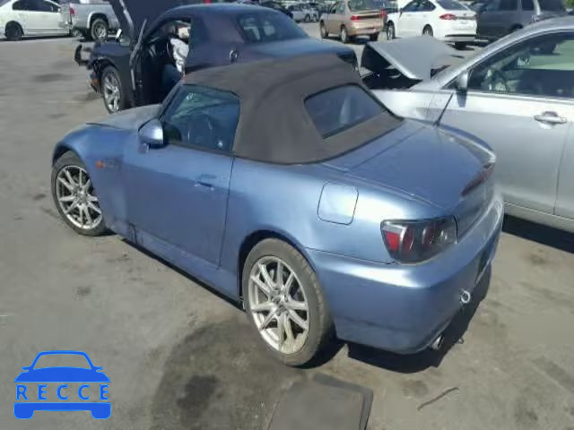 2005 HONDA S2000 JHMAP21495S001848 image 2