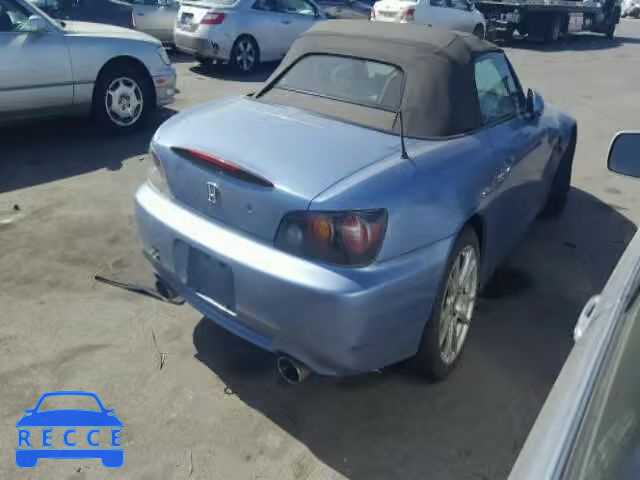 2005 HONDA S2000 JHMAP21495S001848 image 3