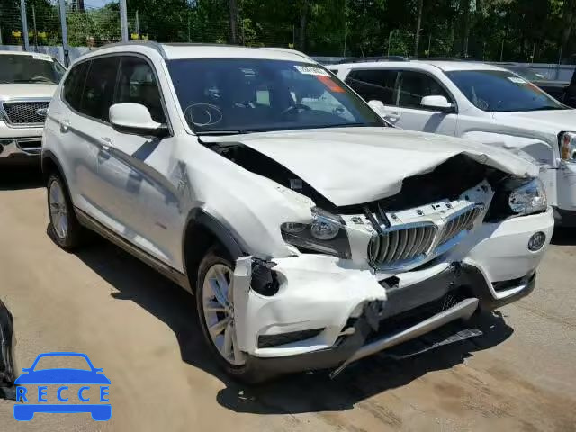 2012 BMW X3 XDRIVE2 5UXWX5C52CL726728 зображення 0