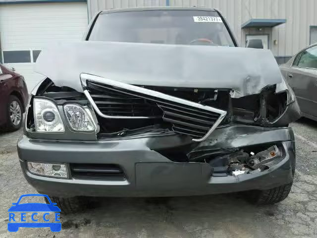 2002 LEXUS LX 470 JTJHT00W623520619 image 8