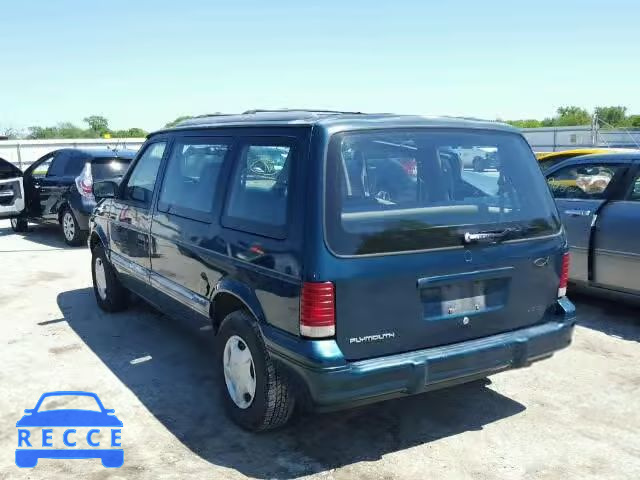 1995 PLYMOUTH VOYAGER 2P4GH2530SR223374 image 2