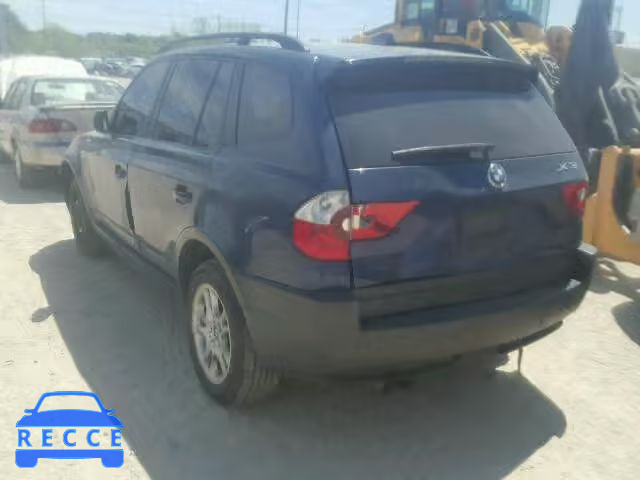 2005 BMW X3 2.5 WBXPA73455WC52095 image 2