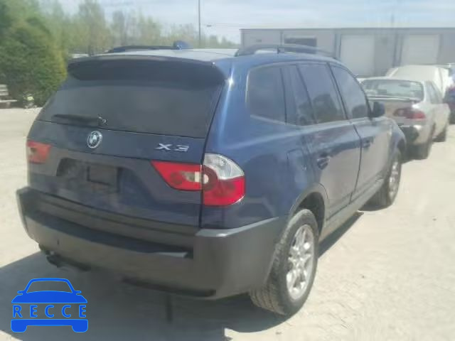 2005 BMW X3 2.5 WBXPA73455WC52095 зображення 3