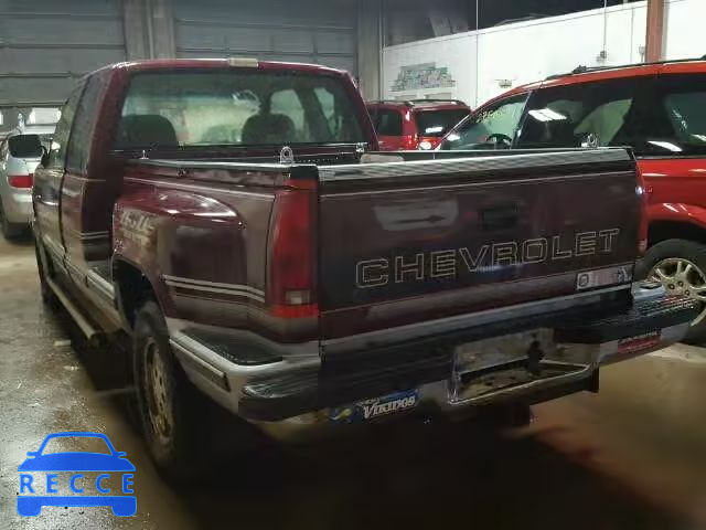 1993 CHEVROLET K1500 2GCEK19K7P1102999 image 2