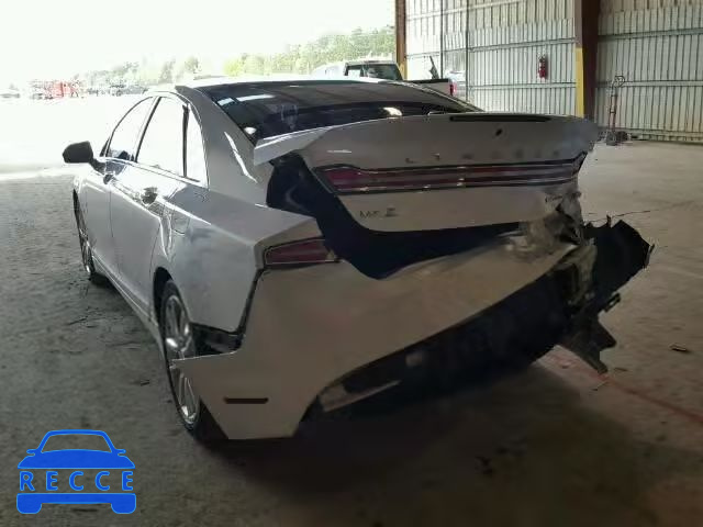 2015 LINCOLN MKZ 3LN6L2G93FR620444 image 2