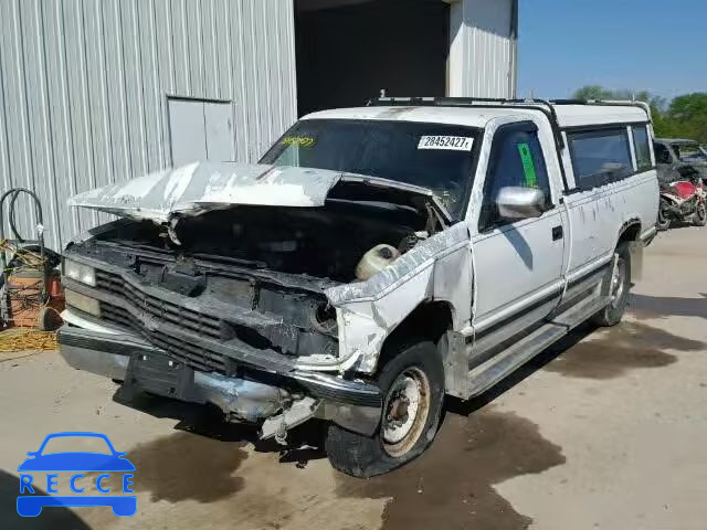 1991 CHEVROLET C2500 1GCGC24KXME166161 Bild 1