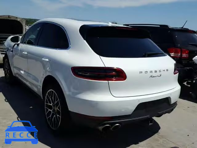 2016 PORSCHE MACAN S WP1AB2A57GLB50327 зображення 2