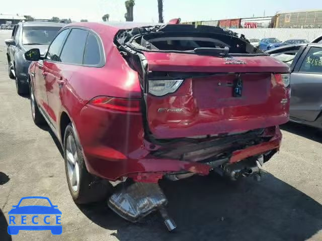 2017 JAGUAR F-PACE PRE SADCJ2BV8HA066076 зображення 2