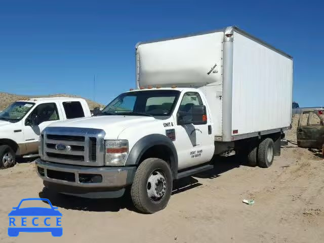 2008 FORD F550 SUPER 1FDAF56R28EE51219 image 1