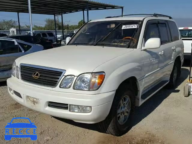 2002 LEXUS LX 470 JTJHT00W623512942 image 1