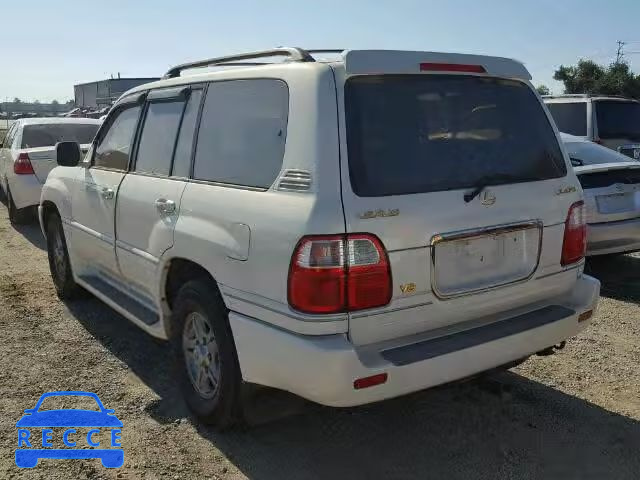 2002 LEXUS LX 470 JTJHT00W623512942 image 2