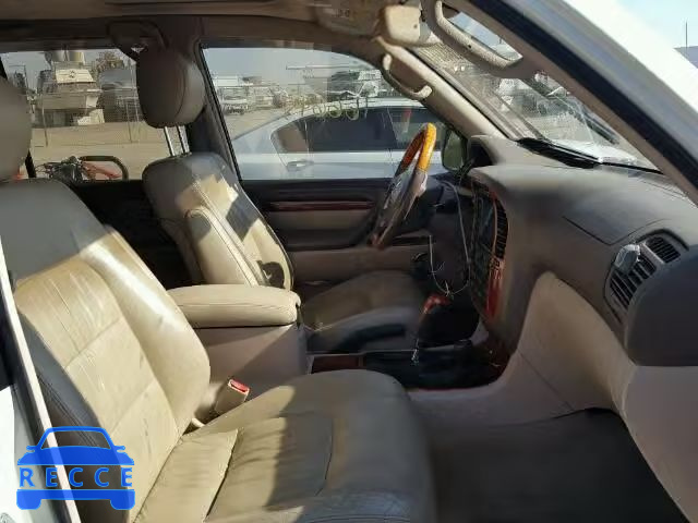 2002 LEXUS LX 470 JTJHT00W623512942 image 4