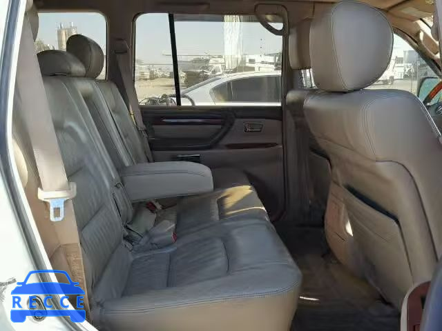 2002 LEXUS LX 470 JTJHT00W623512942 image 5