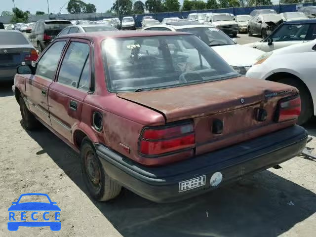 1991 TOYOTA COROLLA 1NXAE91A9MZ188318 image 2