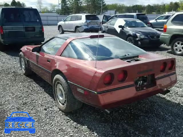 1987 CHEVROLET CORVETTE 1G1YY2183H5115033 image 2