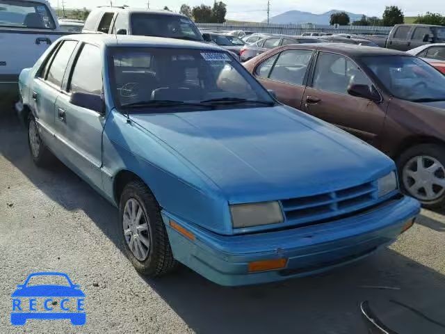 1993 DODGE SHADOW 1B3XP28D2PN575485 зображення 0