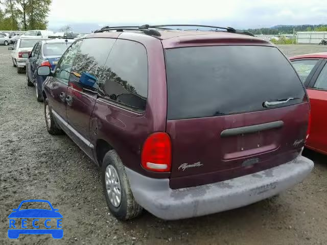 1998 PLYMOUTH VOYAGER 2P4FP2530WR624850 image 2