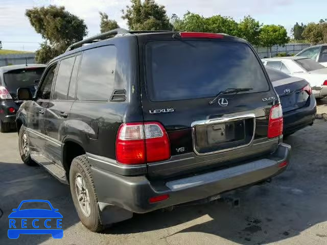 2000 LEXUS LX 470 JT6HT00W6Y0115638 image 2