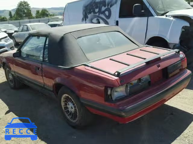 1987 FORD MUSTANG LX 1FABP44A0HF131975 image 2