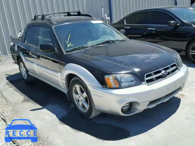 2003 SUBARU BAJA 4S4BT61C737100955 зображення 0