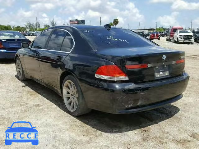 2005 BMW 745I WBAGL63565DP74332 image 2