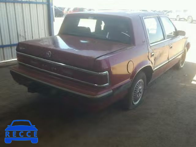 1988 DODGE DYNASTY LE 1B3BU5638JD242252 image 3