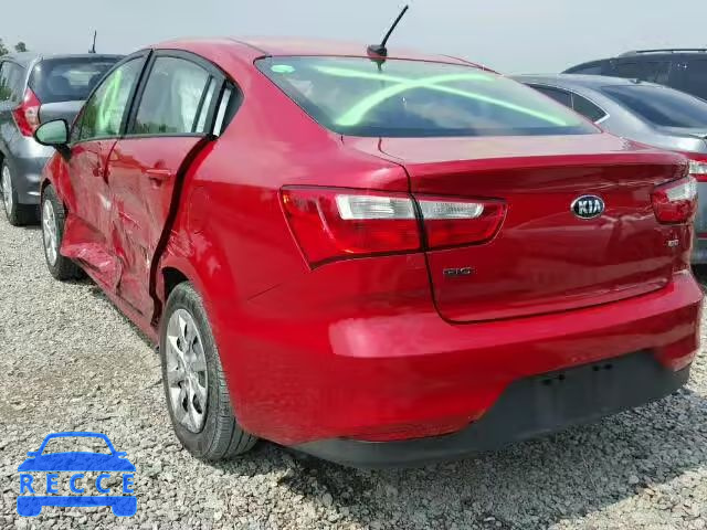 2017 KIA RIO LX KNADM4A33H6021064 image 2