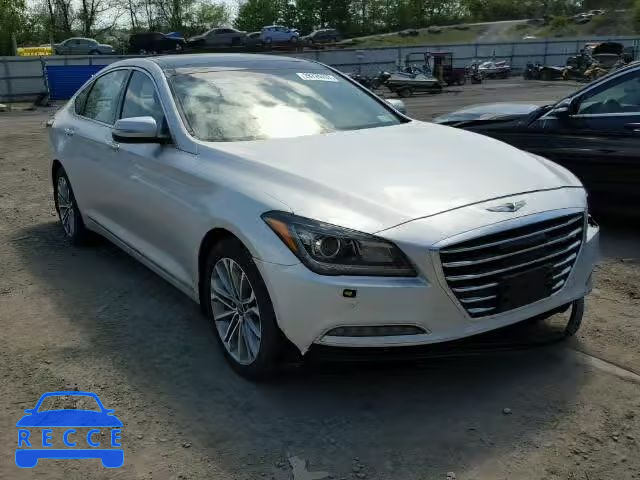 2017 GENESIS G80 BASE KMHGN4JEXHU177737 зображення 0