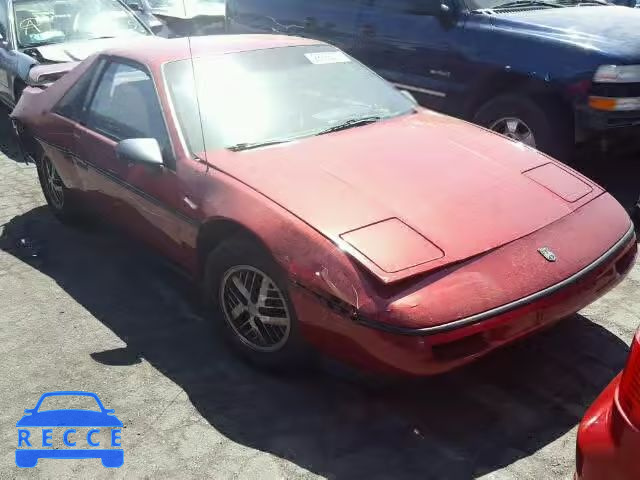 1987 PONTIAC FIERO 1G2PE11R2HP232724 image 0