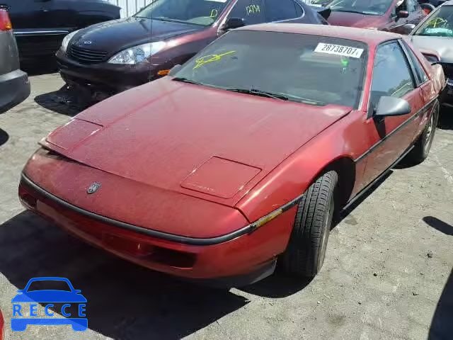 1987 PONTIAC FIERO 1G2PE11R2HP232724 image 1