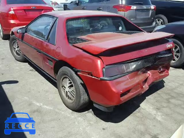 1987 PONTIAC FIERO 1G2PE11R2HP232724 зображення 2