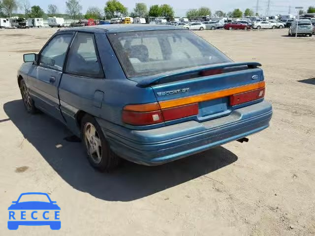 1993 FORD ESCORT GT 1FAPP1289PW393304 image 2