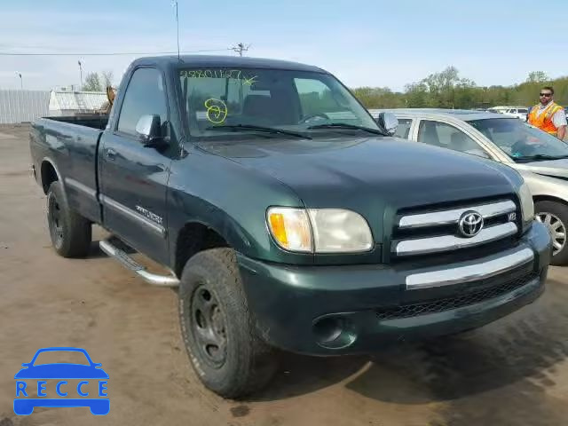 2003 TOYOTA TUNDRA SR5 5TBKT44143S362918 зображення 0