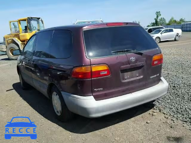 1999 TOYOTA SIENNA CE 4T3ZF19C0XU129998 image 2