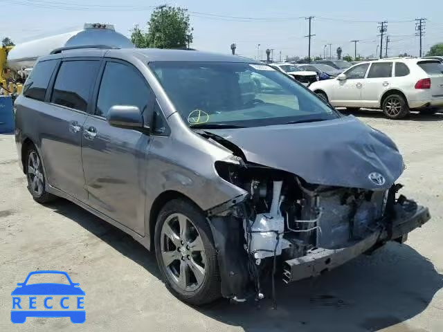 2017 TOYOTA SIENNA SE 5TDXZ3DC8HS781742 image 0