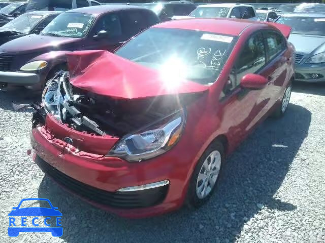 2017 KIA RIO LX KNADM4A31H6044701 image 1