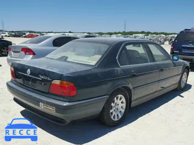 2000 BMW 740IL WBAGH8344YDP09309 image 3