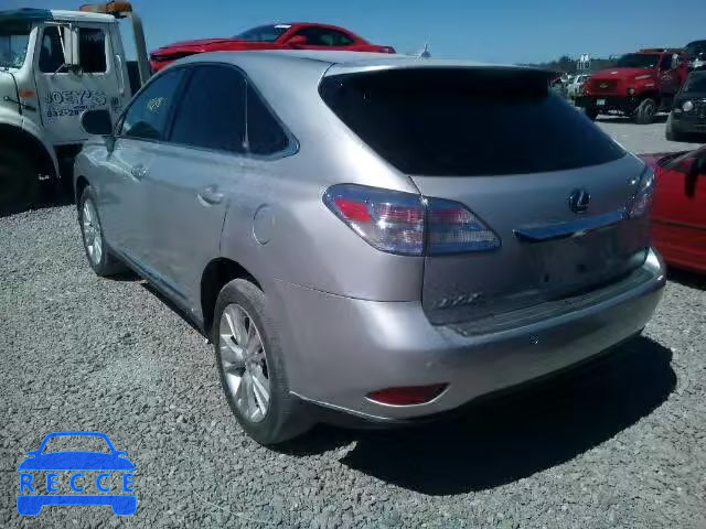 2010 LEXUS RX 450H JTJZB1BA4A2001734 image 2