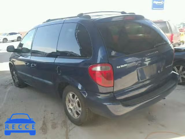 2001 DODGE CARAVAN SP 1B8GP453X1B139624 image 2