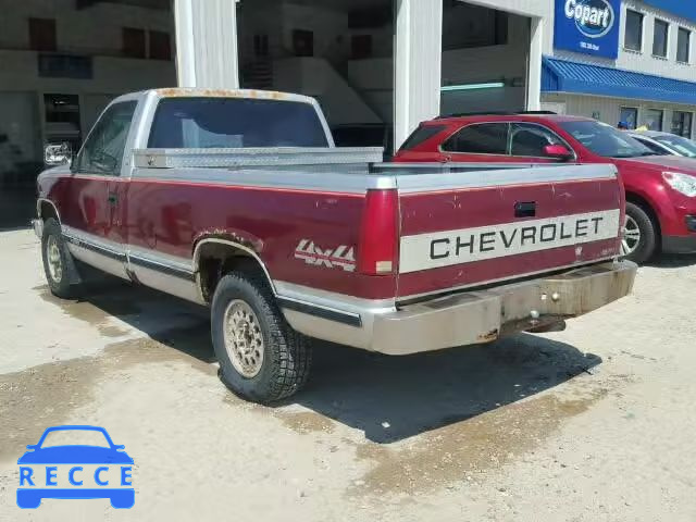 1988 CHEVROLET K1500 2GCEK14K3J1303071 image 2