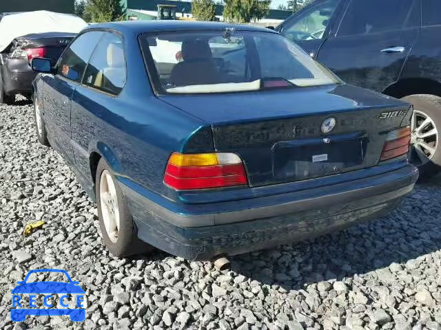 1997 BMW 318IS WBABE7326VEY21157 зображення 2